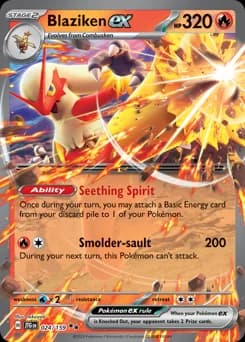 Blaziken ex Journey Together 24