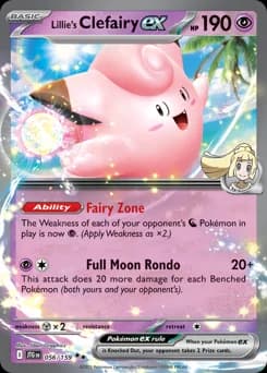 Lillie's Clefairy ex Journey Together 56
