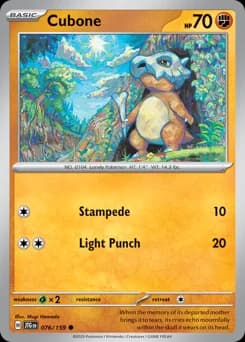 Cubone Journey Together 76
