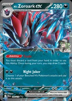 N's Zoroark ex Journey Together 98