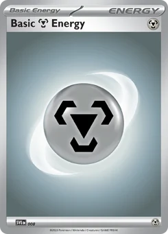 Basic Metal Energy Scarlet & Violet Energies 8