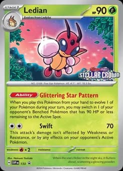 Ledian Scarlet & Violet Black Star Promos 133