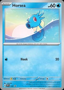 Horsea Scarlet & Violet Black Star Promos 137