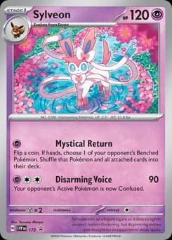 Sylveon Scarlet & Violet Black Star Promos 172