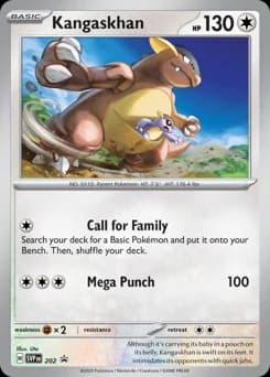 Kangaskhan Scarlet & Violet Black Star Promos 202