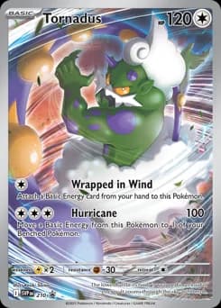 Tornadus Scarlet & Violet Black Star Promos 210