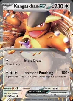 Kangaskhan ex Scarlet & Violet Black Star Promos 55