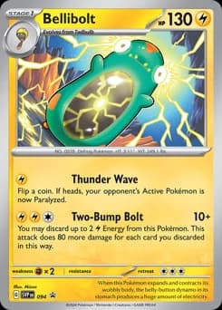 Bellibolt Scarlet & Violet Black Star Promos 94