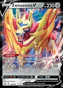 Zamazenta V Sword & Shield 139