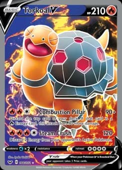 Torkoal V Sword & Shield 188