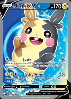 Morpeko V Sword & Shield 190