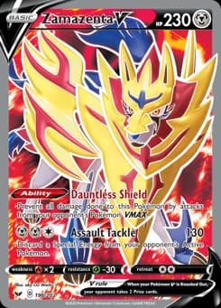 Zamazenta V Sword & Shield 196