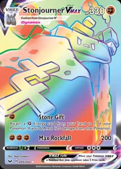 Stonjourner VMAX Sword & Shield 205