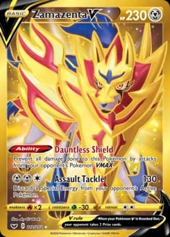 Zamazenta V Sword & Shield 212