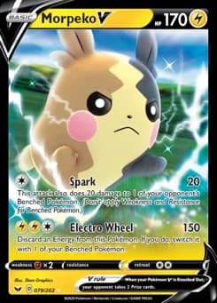 Morpeko V Sword & Shield 79