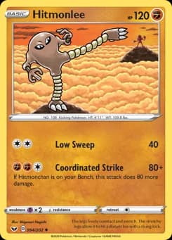 Hitmonlee Sword & Shield 94