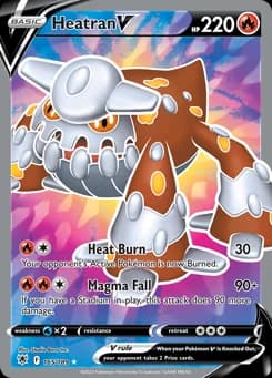 Heatran V Astral Radiance 165