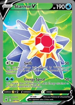Starmie V Astral Radiance 166