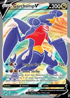 Garchomp V Astral Radiance 178