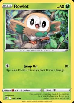Rowlet Astral Radiance 19