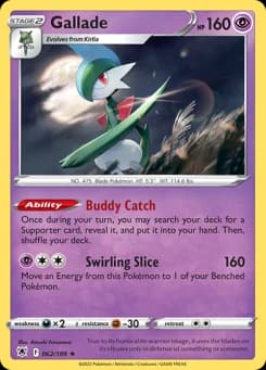 Gallade Astral Radiance 62