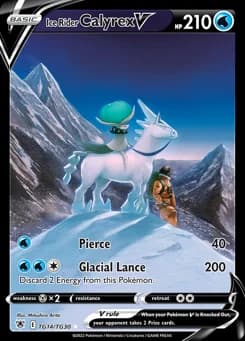 Ice Rider Calyrex V Astral Radiance Trainer Gallery TG14