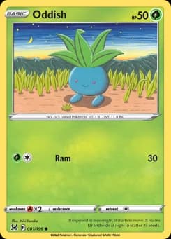 Oddish Lost Origin 1