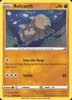 Relicanth Lost Origin 101
