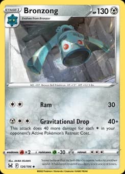 Bronzong Lost Origin 126