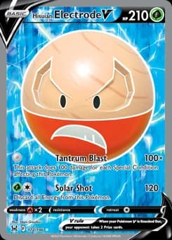 Hisuian Electrode V Lost Origin 172