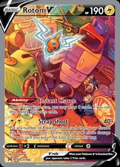 Rotom V Lost Origin 177