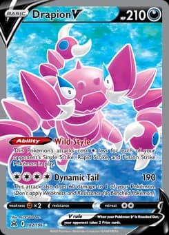 Drapion V Lost Origin 182