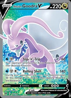 Hisuian Goodra V Lost Origin 187