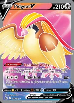 Pidgeot V Lost Origin 188