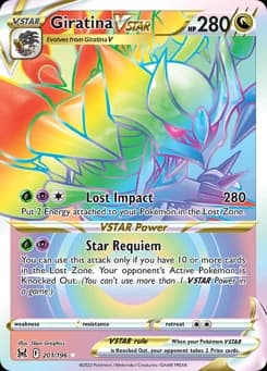 Giratina VSTAR Lost Origin 201
