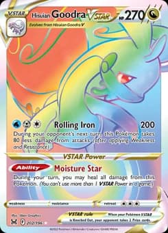 Hisuian Goodra VSTAR Lost Origin 202