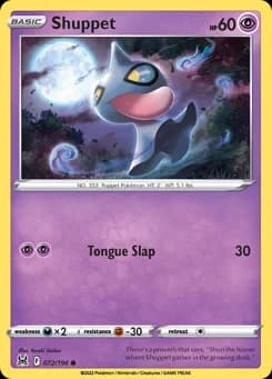 Shuppet Lost Origin 72