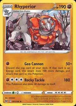 Rhyperior Lost Origin 91