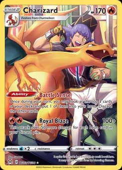 Charizard Lost Origin Trainer Gallery TG03