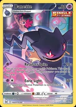 Banette Lost Origin Trainer Gallery TG07