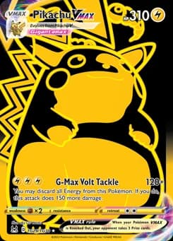 Pikachu VMAX Lost Origin Trainer Gallery TG29