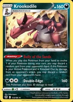 Krookodile Silver Tempest 113