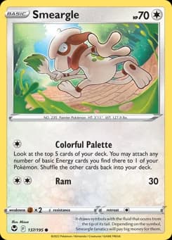 Smeargle Silver Tempest 137