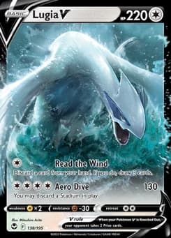 Lugia V Silver Tempest 138