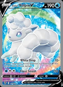 Alolan Vulpix V Silver Tempest 173