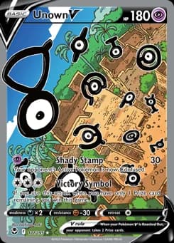 Unown V Silver Tempest 177