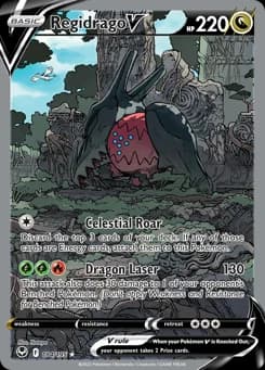 Regidrago V Silver Tempest 184