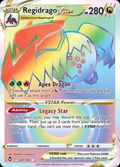 Regidrago VSTAR Silver Tempest 201