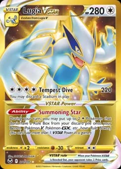 Lugia VSTAR Silver Tempest 211