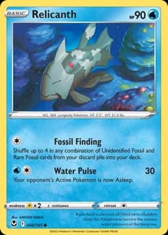 Relicanth Silver Tempest 44